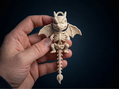 002 Flexi-Bones Charizard - Articulated Pokmon