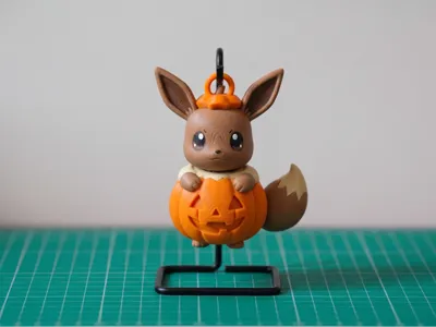 004 Articulated Spooky Eevee - Halloween Pumpkin