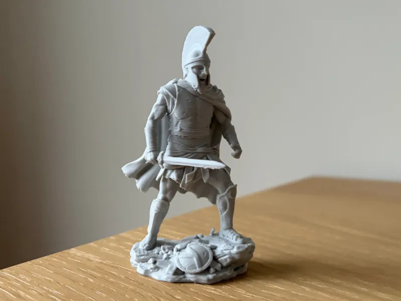 009 Odysseus Warrior Statue - The Odyssey 10cm 16cm