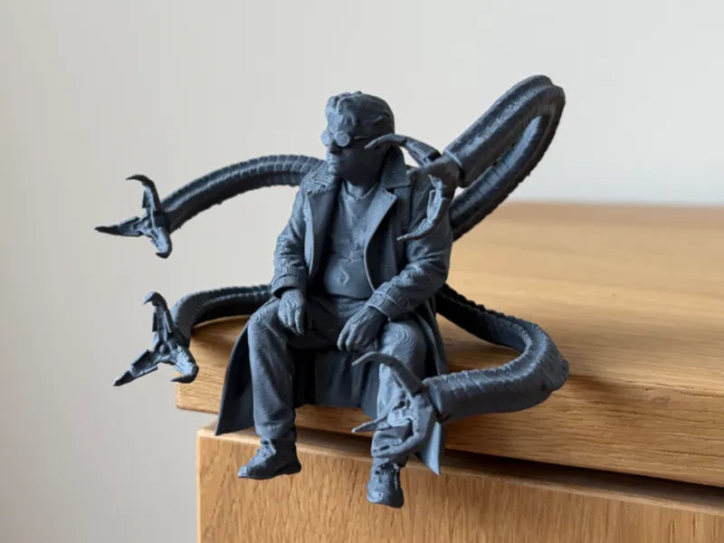 018 Doctor Octopus Sitting on Shelf Spider-Man