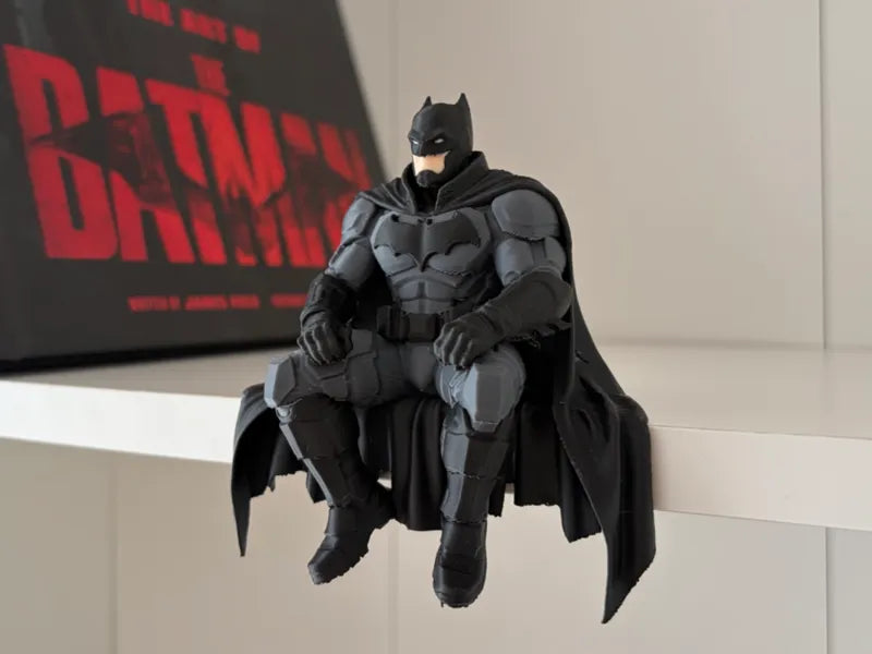 019 Batman Sitting on Shelf AMS Single Color
