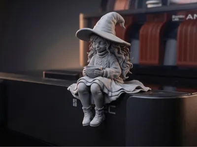 025 Sitting witch Please Its Tea Time