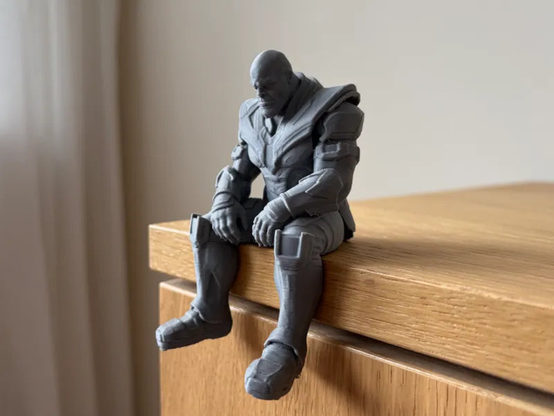 070 Thanos Sitting on Shelf Figure Marvel Endgame