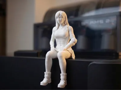 076 Tifa Lockhart Final Fantasy VII - Desk companion