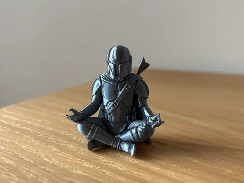 088 Zen Mandalorian Meditating Mando Star Wars
