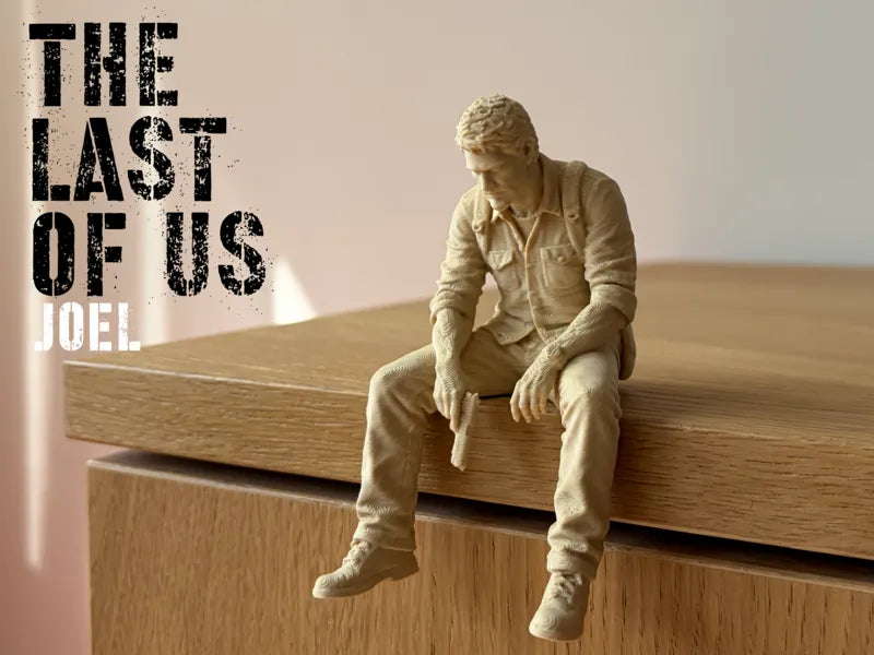 Joel Sitting on Ledge Shelf - The Last of Us