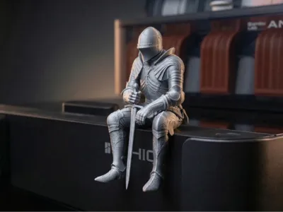 099 Guardian of the Printer - Sitting Knight