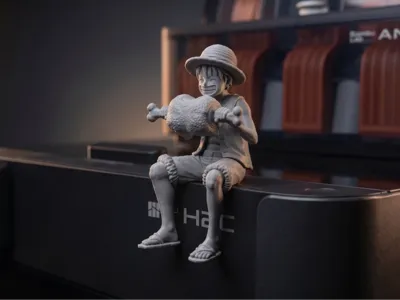 116 Monkey D Luffy Shelf Sitter - Eating Giant Meat