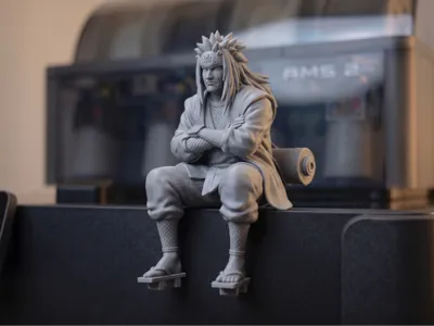 133 Jiraiya The Toad Sage Sitting
