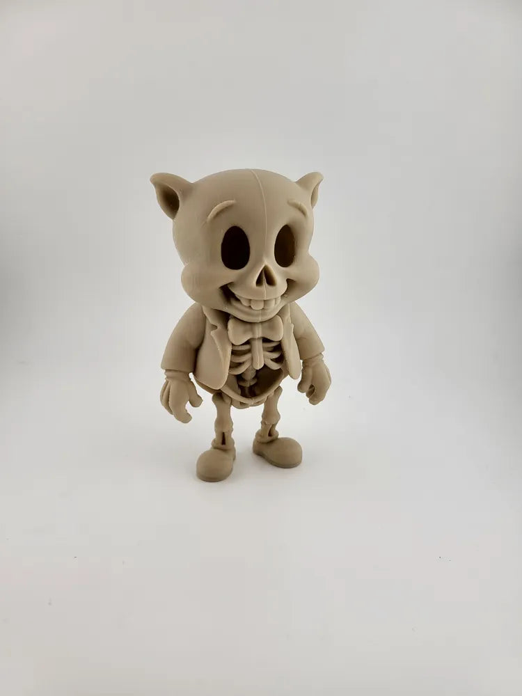 Porky Pig Skeleton – Looney Tunes 3D Print Figure