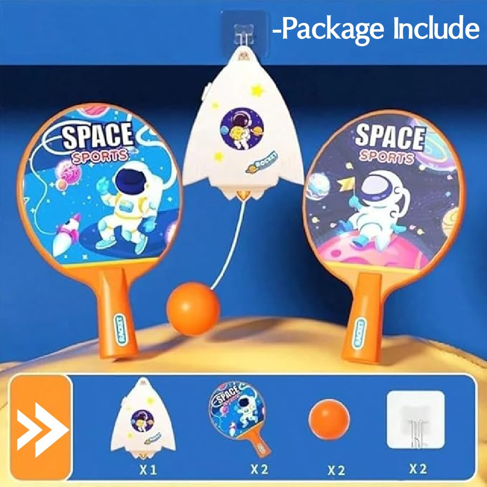 Indoor Hanging Table Tennis Set - Portable Ping Pong Fun for Any Room