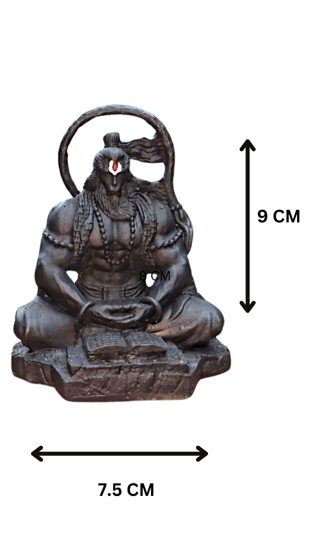 HANUMAN JI MURTI for Car Dashboard, Mandir and Gifting