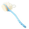 2 IN 1 LOOFAH & BRUSH WITH HANDLE-For Male & Female