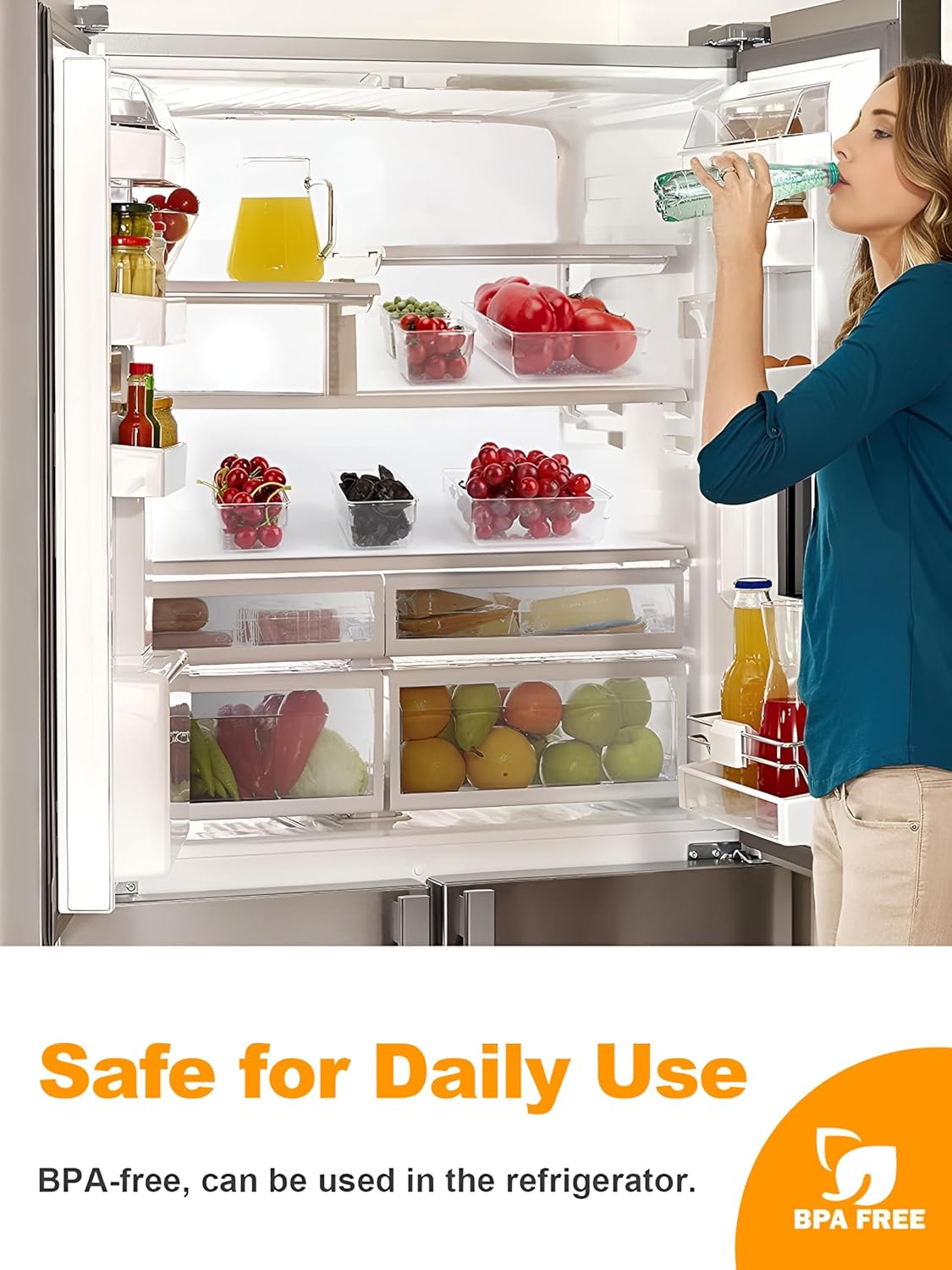 Multipurpose Clear Drawer Organizer