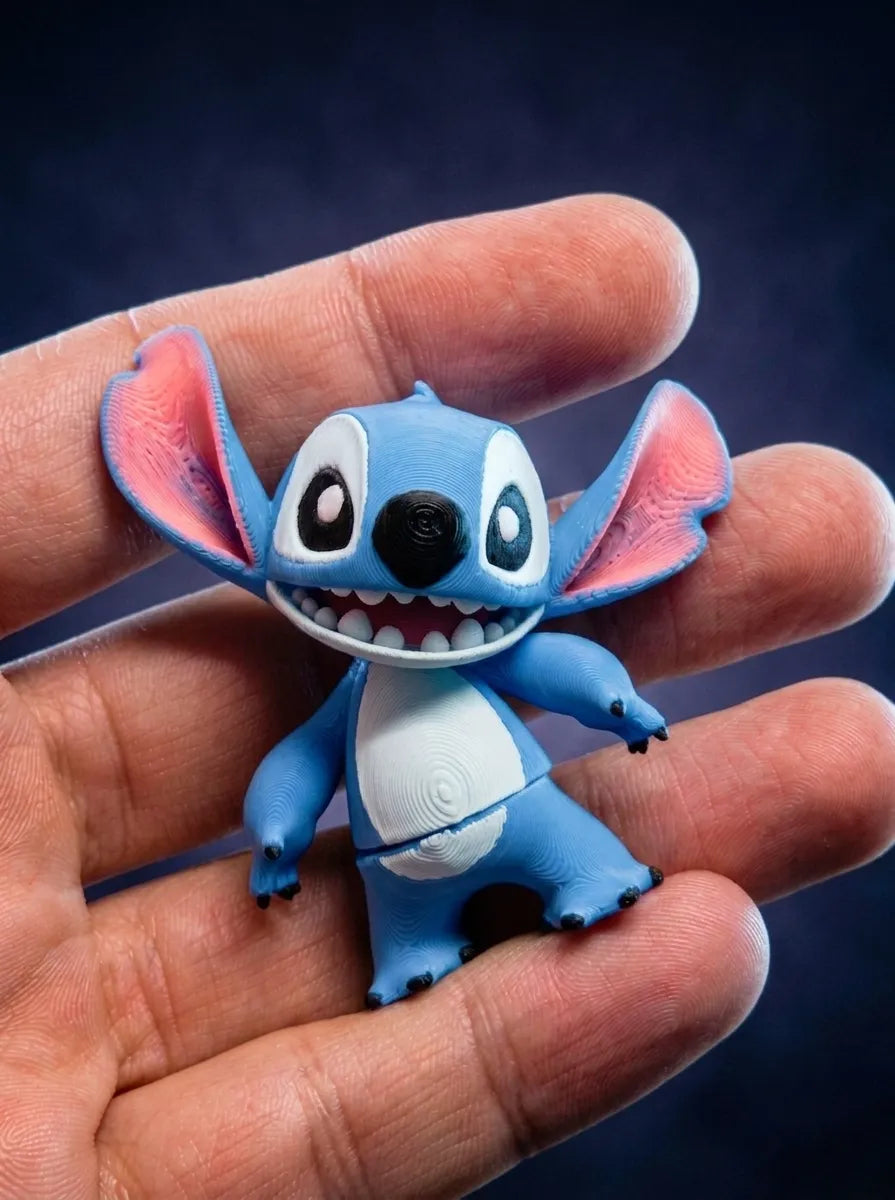 14 mini flexi Stitch - Cute Articulated Figure