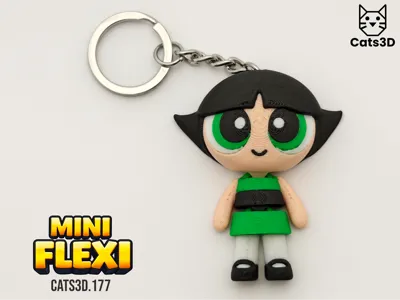 Buttercup Powerpuff Girls Mini Flexi 177