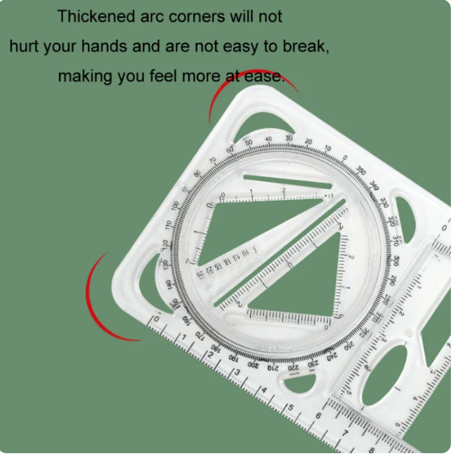 Multifunctional Geometric Ruler