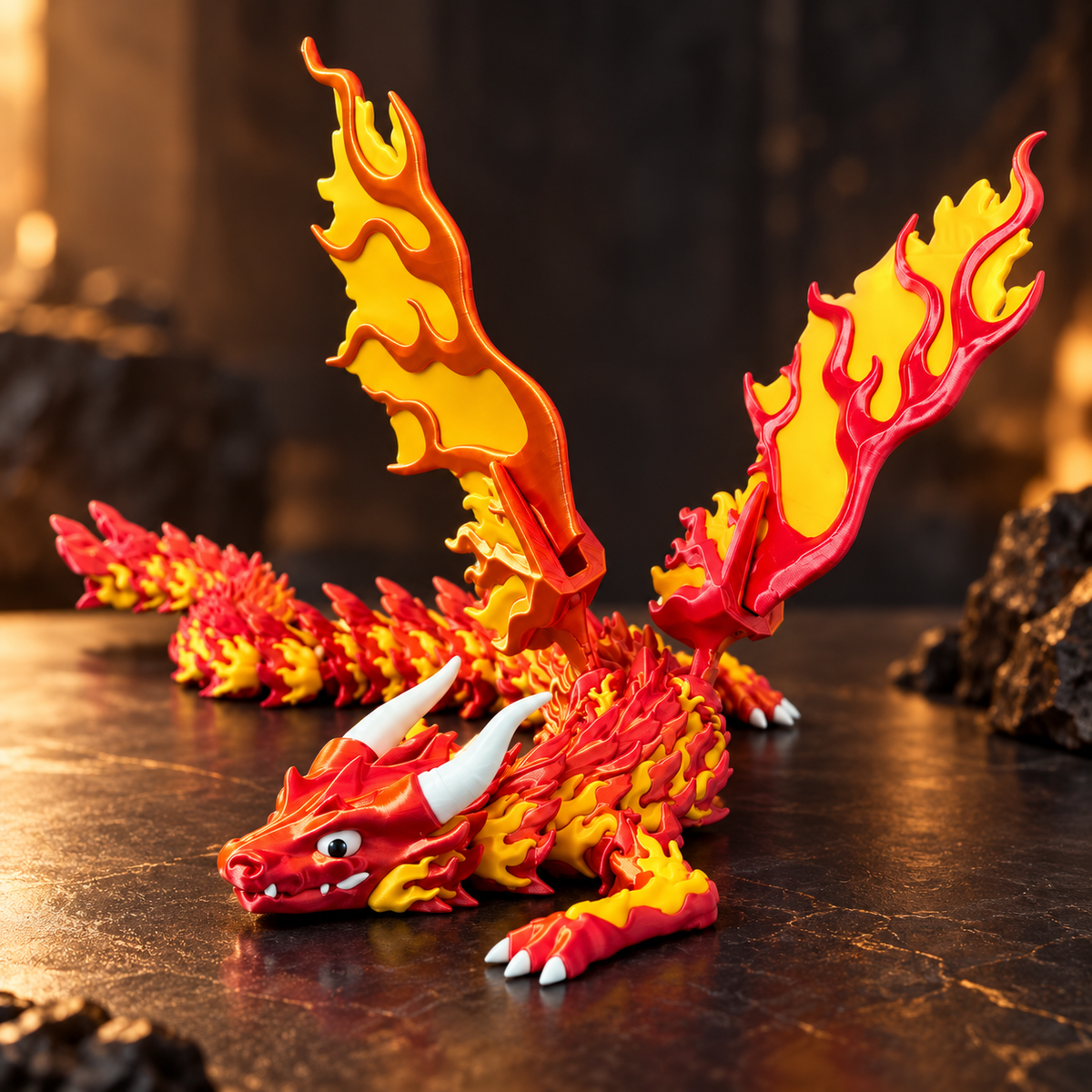 Inferyx - Winged Articulated Dragon