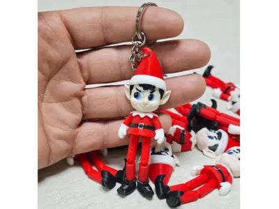 Elf on the Shelf Mini Flexi Keychain