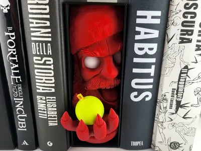 Evil Santa Book Nook NO AMS - Christmas Guardian
