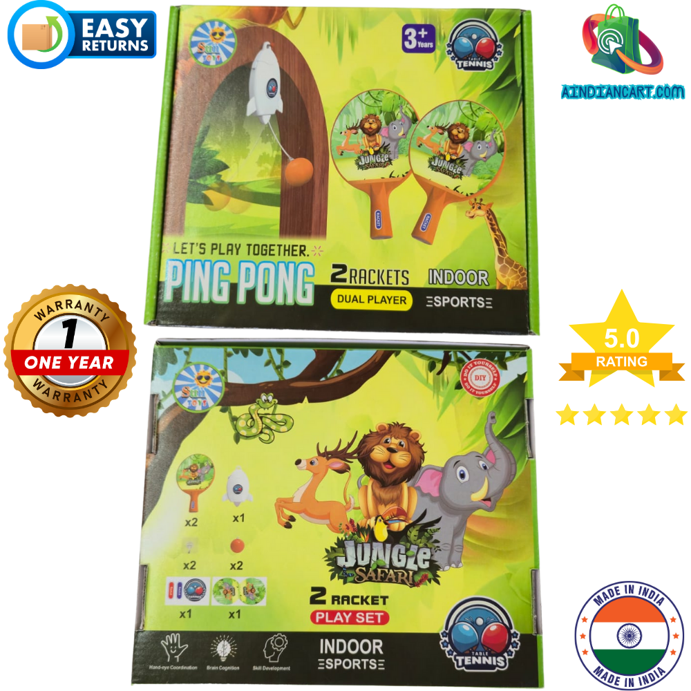 Indoor Hanging Table Tennis Set - Portable Ping Pong Fun for Any Room
