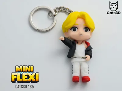 Jimin BTS - Mini Flexi Keychain