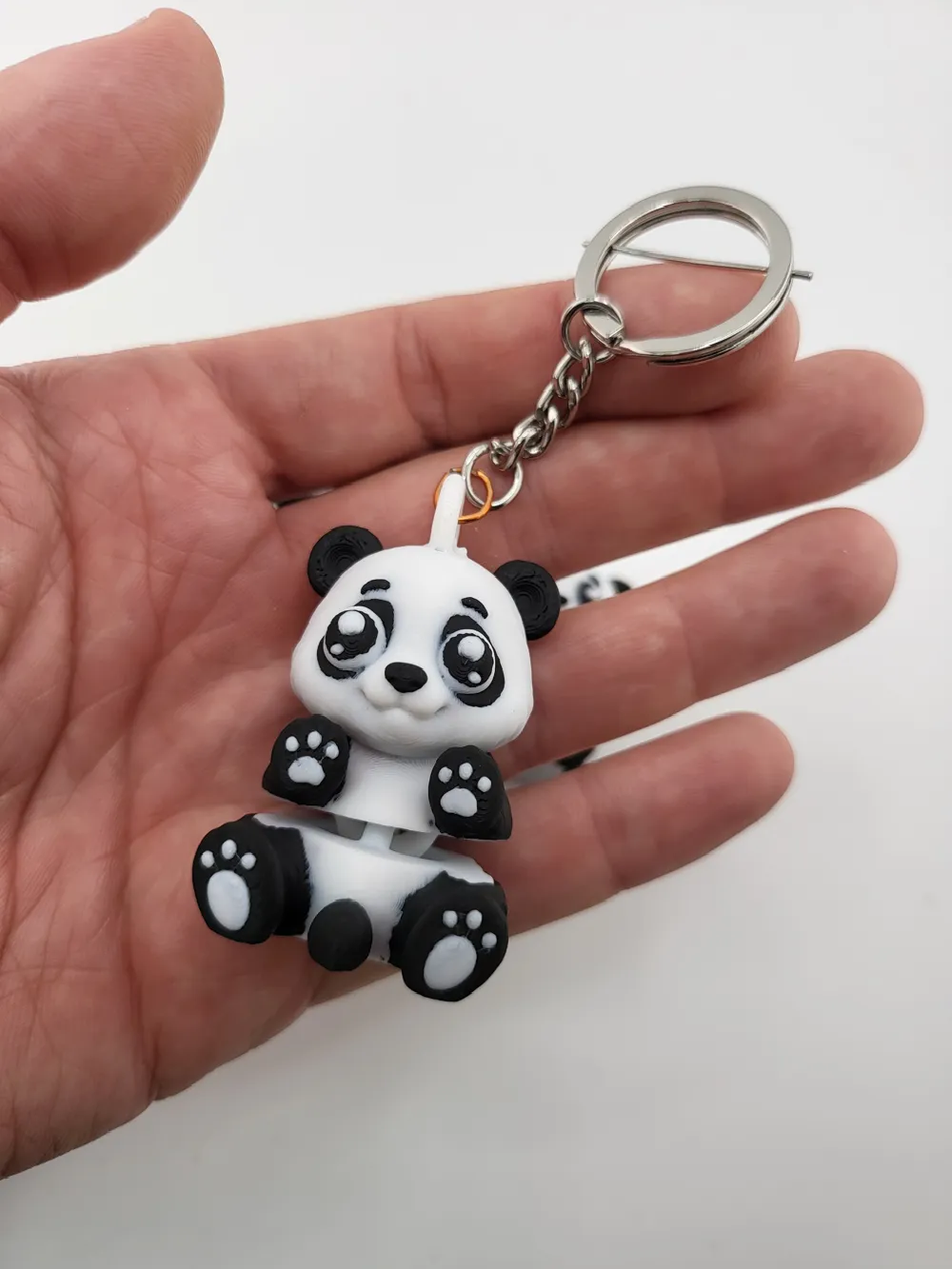 Kawaii Panda Keychain Articulated Panda Fidget Toy