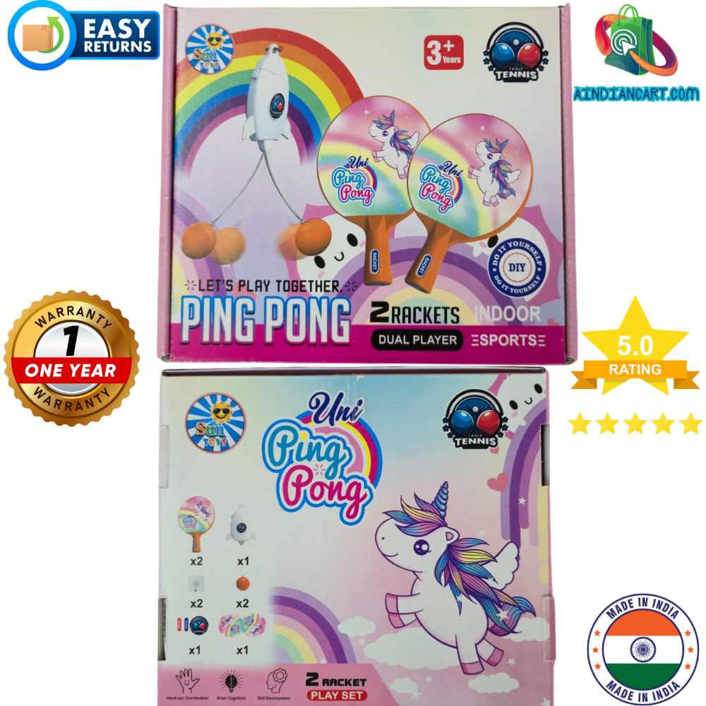 Indoor Hanging Table Tennis Set - Portable Ping Pong Fun for Any Room