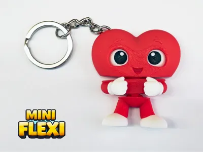 Valentine Mini Flexi Articulated Heart