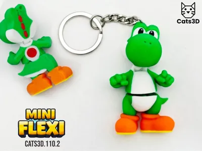 Yoshi - Mini Flexi Flat Back Edition