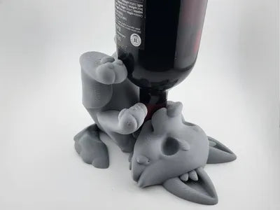 wolf wine bottle holder Easter drunk wolf