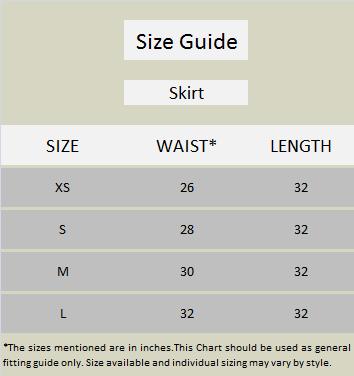 Trend Arrest Women's Trendy Floral Print skirt