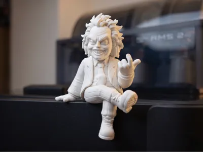 Chibi Beetlejuice Ledge Sitter