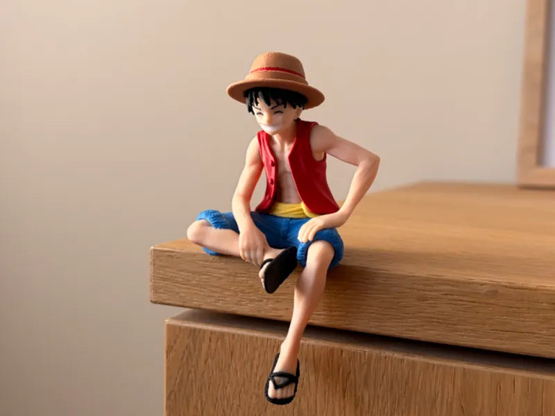 Monkey D Luffy Shelf Sitter Figure  AMS  no AMS