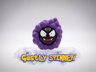 003 Spooky-Spin - The Gastly FidgetSpinner