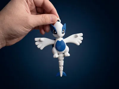 007 Articulated Legendary Lugia - Flexi Fidget Toy