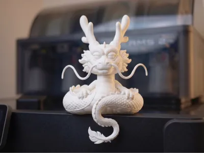 Chibi Shenron Monitor Topper  Desk Buddy