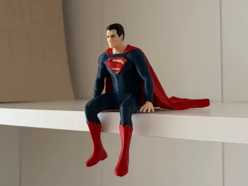 Superman  Man of Steel Sitting On Shelf  AMS