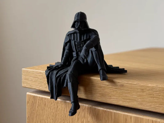 017 Darth Vader Relaxing on Shelf Figure  Star Wars