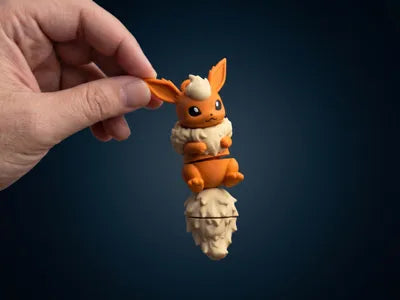 017 Flareons Fluffy Flex - Articulated Fidget
