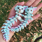 Cute Puppy Flexi Articulated Toy  keychain