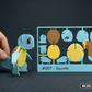 3D Printed Squirtle DIY Puzzle Model Kit | Buildable Collectible Figure