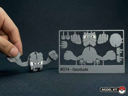 Pokemon #074 - Geodude kit card