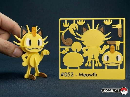 Pokemon #052 - Meowth Kit Card