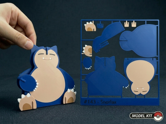 Pokemon #143 - Snorlax kit card