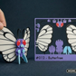 3D Printed Butterfree DIY Puzzle Model Kit | Buildable Collectible Figure