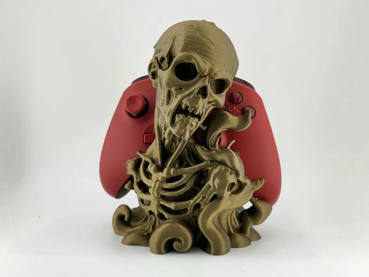 Xbox Skull Controller Stand zombie Gaming Desk_01