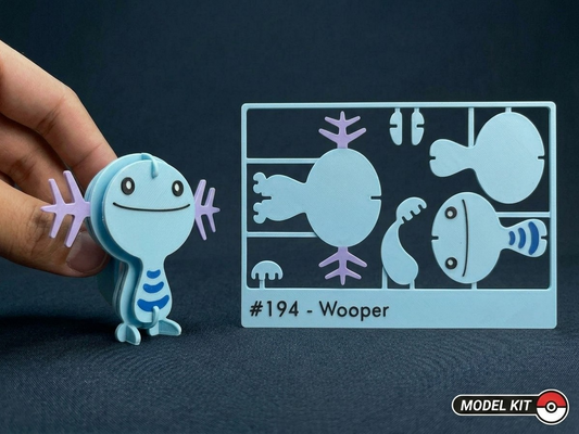 Pokemon #194 - Wooper kit card