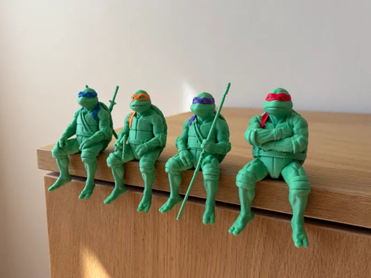 021 TMNT Shelf Sitters Collection  AMS  Single Color