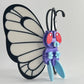 3D Printed Butterfree DIY Puzzle Model Kit | Buildable Collectible Figure